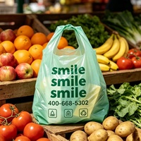 Ecologisch verantwoorde recyclebare materiaal, sterke draagkracht, opdruk met aangepast logo, stevige poly-shopper