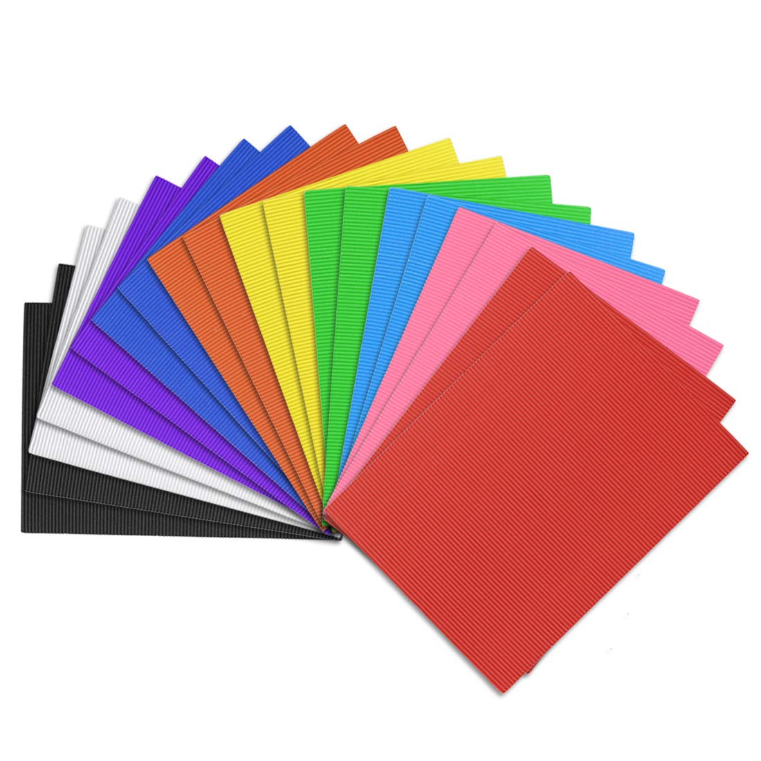 Factory Sale Corrugated Cardboard Paper 5 Sheets for Craft and DIY Projects