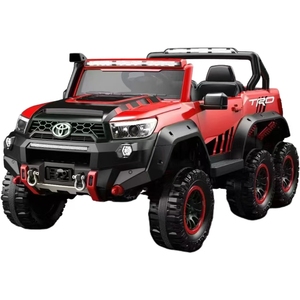 <strong>Children</strong> Electric 12V 4WD Ride-On <strong>Car</strong> for 2-4 &amp; 5-7 Years Battery Powered Plastic Unisex Toy with Music &amp; LED Lights - Product Image 2