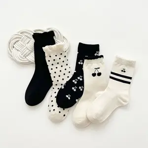 Autunno e inverno nuovi bambini simpatici calzini di cotone per bambini calzini termici in cotone per ragazzi e ragazze