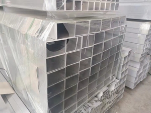 Tùy chỉnh kích thước 6063-t5 cường độ cao nhôm ống vuông ASTM B221 tiêu chuẩn nhanh chóng vận chuyển uốn hàn cắt chế biến - Product Image 2