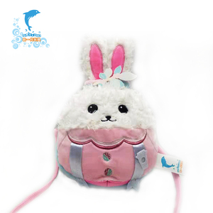 Personalizado suave de dibujos animados de peluche de <span class=keywords><strong>conejo</strong></span> bolsa de la escuela - Product Image 1