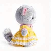 Peluche en gros, jouet en peluche mignon, peluche chat douce pour enfants, peluche personnalisée