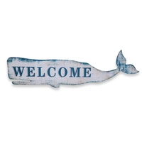 Magnifique décoration murale de requin Coastal Ocean Blues Artisanat Métal Design Home Decor Inspiration for Living Space Update