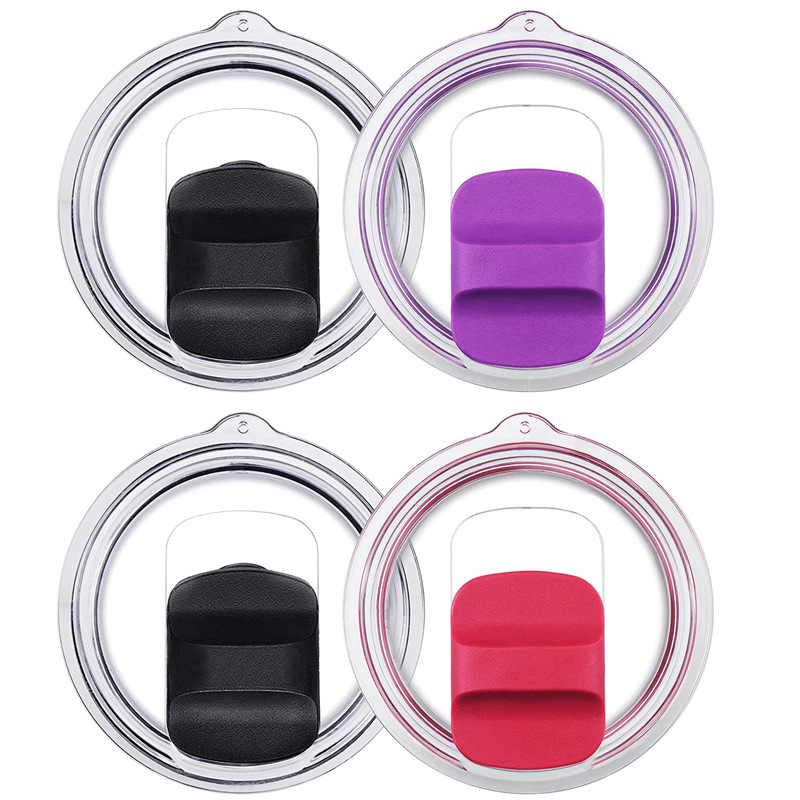 Хит продаж, безопасный экологически чистый стеклянный колпачок без бисфенола А, Магнитная Крышка для кружек из нержавеющей стали объемом 30 унций 20 унций