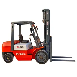 Heli bốn bánh DIESEL sử dụng Heli xe nâng Trung Quốc Anhui 3ton xe nâng DIESEL nhà sản xuất xe nâng Heli nhà sản xuất