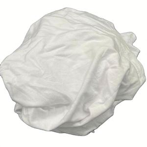 Direct Sell Industrial and Workshop Use <strong>White</strong> Color 100% Cotton Recycling <strong>Used</strong> t <strong>Shirt</strong> Clothing Rag Top <strong>Shirt</strong> - Product Image 4