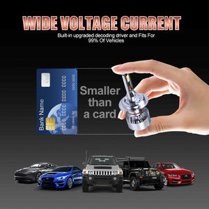 H4หลอดไฟ LED CANbus ขนาดเล็ก110W 3570 CSP สำหรับ H7รถยนต์ไฟหน้ารถยนต์ LED - Product Image 6