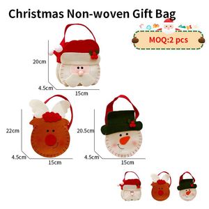 <b>Christmas</b> Hanging Decor Festival Wall Decoration Items <b>Christmas</b> Sock <b>Gift</b> Bag for 2025 - Product Image 5