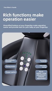 Silla Mecedora Eléctrica para Bebés al por Mayor con Música Remota, Cuna de Balanceo Automática Relajante, Hamaca Plegable para Recién Nacidos de 0 a 24 Meses - Product Image 6