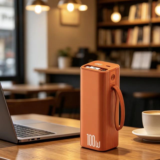 New Trending OEM Portable 100W Laptop Outdoor 20000mah Power Bank with Cable Super Fast Charging Power Bank for Macbooks