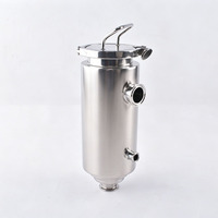 Filtre HUANZHENG CDU pour unité de distribution de refroidissement liquide de centre de données AI, en acier inoxydable sanitaire SS316L, 5 GPM, 150 PSI, 25