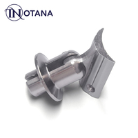 Accessoires de mains courante en aluminium de haute qualité pour pièces de tuyaux carrés