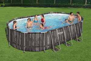 Piscina Portátil para Exteriores Bestway 5611R con Marco Ovalado, Imprescindible para una Fiesta - Product Image 2