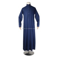 Manches d'été Daffah Kaftan Jubah Abaya Ethnique Lelaki Kandura Vêtements Musulmans Hommes Thobe Jalabya Robe Arabe Eid Mubarak