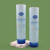 Tubes cosmétiques en plastique PE personnalisés en usine, vides, 55 ml, 60 ml, 65 ml, pour crème pour les mains, lotion corporelle, nettoyant visage