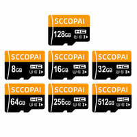 Carte mémoire SD V30 U3 A1 C10 4 Go 8 Go 16 Go 32 Go 64 Go 128 Go pour voiture, GPS, caméra embarquée, DVR, lecteur MP3, caméra GPS, téléphones mobiles
