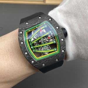 Reloj Mecánico Tourbillon RM Top Four-Claw Skeleton 59-01 de 43 mm para Hombre, Caja de Titanio de Alta Calidad, Esfera de Cristal de Zafiro - Product Image 3