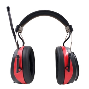 Gốc Earmuffs 25dB thoa đài phát thanh và bluetooths cho làm vườn chất lượng tốt nhất AM/FM Đài phát thanh earmuffs với FM AM Tai muffs