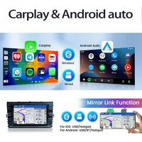 Radio mobil 8 inci Android untuk Volkswagen 2019-2021 Passat B8 Golf Mk7 t-cross Jetta Tiguan Polo navigasi Stereo Multimedia otomatis