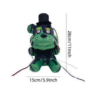 Cpc Fnaf peluche jouet cinq nuits à Freddy <span class=keywords><strong>Funkin</strong></span> patron peluche poupée Fazbear ours Foxy lapin Bonnie Chica Peluche Juguetes cadeau - Product Image 3