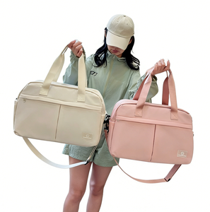 Bolsa de Gimnasio de Gran Capacidad para Viajes Cortos con Ruedas, Estilo Deportivo para Estudiantes y Atletas, Bolso Ligero - Product Image 1