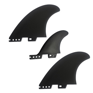 Ailerons de surf 5,4 pouces Future Base en PP pour eaux océaniques Gauche Centre Droite - Product Image 1