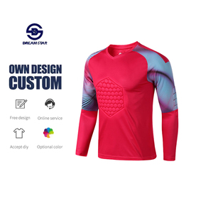 Maillot de <span class=keywords><strong>gardien</strong></span> de <span class=keywords><strong>but</strong></span> de <span class=keywords><strong>football</strong></span> doux pour hommes Uniformes de <span class=keywords><strong>gardien</strong></span> de <span class=keywords><strong>but</strong></span> d'entraînement de <span class=keywords><strong>football</strong></span> et de plaine - Product Image 2