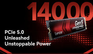 Lexar Ares Pro PCIe5.0x4 M.2 2280 NVMe Internal SSD 14000MB/s Supercharge AI Workflows untuk PC Desktop - Product Image 4
