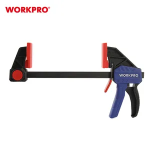WORKPRO 150MM(6") Woodworking Carpenter Clip Tool Lightweight Quick Release Bar Clamp F-Clamp