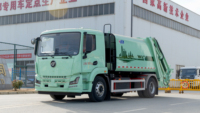 Camion à ordures compacteur entièrement électrique 4x2 automatique de 18 tonnes