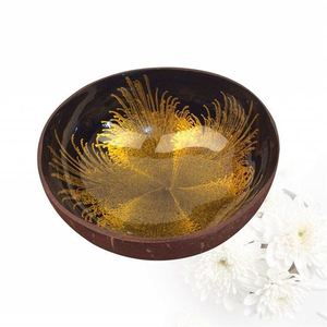 Bol de restaurant de qualité supérieure avec cuillère et fourchette, fabriqué au Vietnam, fournisseur d'articles dorés - Product Image 2