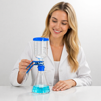 Système de filtration sous vide Tiandi Labware, type à brancher, flacon filtrant de 250 ml, gobelet filtrant de 300 ml, appareil de filtration sous vide de laboratoire