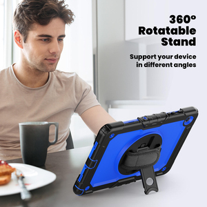 Funda con Soporte Giratorio 360° a Prueba <span class=keywords><strong>de</strong></span> Golpes para <span class=keywords><strong>Tablet</strong></span> <span class=keywords><strong>Samsung</strong></span> Tab A9 8.7 X110 X115 - Product Image 5