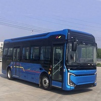 Bus électrique de ville en gros Batterie au plomb et au lithium 150KW 240KW Bus électrique 15 28 sièges Bus de ville