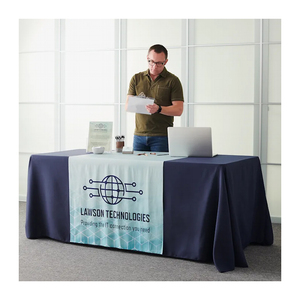 Bán Buôn Biểu Tượng Tùy Chỉnh Thiết Kế Tùy Chỉnh Kích Thước 4 5 6 8ft Polyester Spandex Vải Bảng Vải Với Thăng Hoa In Ấn - Product Image 4