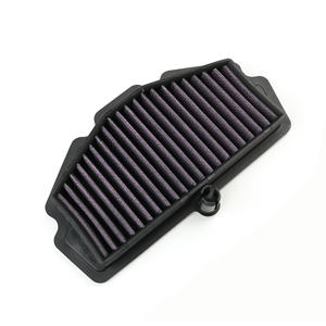 Ajuste para <span class=keywords><strong>Kawasaki</strong></span> KLE VERSYS 650/NINJA 650/VULCAN 650/<span class=keywords><strong>Z</strong></span> 650 Filtro de aire de alto flujo para motocicleta 11013-0745 entradas de aire - Product Image 6