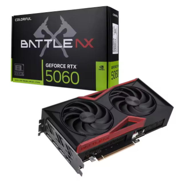 New COLORFUL BATTLEAX GeForce RTX 5060 DUO 8GB Gaming Graphics Card GPU RTX5060 8G BATTLEAX Video Card