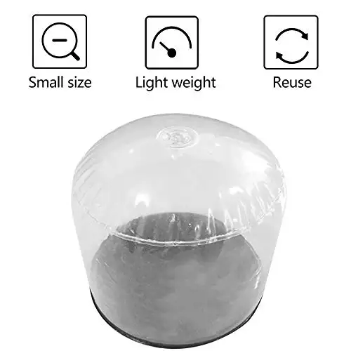 हवा मुद्रास्फीति Inflatable पीवीसी पारदर्शी टोपी धारक समर्थन कैप धारक समर्थन को सहारा खुले अप टोपी स्टैंड प्रदर्शन