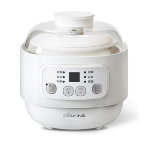 Cuisinière électrique à cuisson lente Bear DDZ-A08T8 blanche 1L multifonction pour la préparation de la nourriture pour bébé avec cuiseur vapeur pour bouillies et ragoûts - Product Image 5