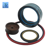 Rakitan Piston Terikat Pompa Lumpur Seal Oli DK Kustom Pabrik OEM Industri Cincin Penyegel Silinder Rig Pengeboran NBR PU