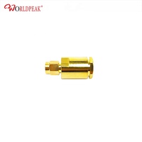 Conector coaxial SMA macho Rf adaptador abrazadera tornillo Rf conector coaxial para Cable LMR300 5DFB