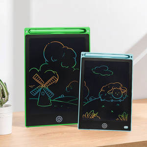 لوح كتابة يدوية LCD شاشة ملونة تعلم مرحلة ما قبل المدرسة رسم سحري لوحة رسم لوحة رسم مع وظيفة القفل - Product Image 6