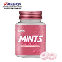 Factory Priced Sugar Free Mint Tablet Candy Custom Flavors Private Label for Sale