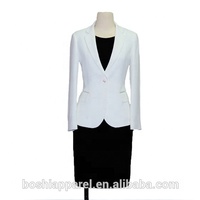 Vêtements de travail professionnels grande taille femmes élégante robe d'affaires costume pour serveur de Restaurant