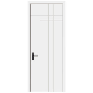 ประตูไม้เนื้อแข็งคุณภาพสูง ดีไซน์เซี่ยงไฮ้รุ่นล่าสุด รุ่น B1015  พร้อมฉนวนกันเสียง สไตล์วิคตอเรียน เหมาะสำหรับห้องนอน ห้องนั่งเล่น และโรงแรม - Product Image 2