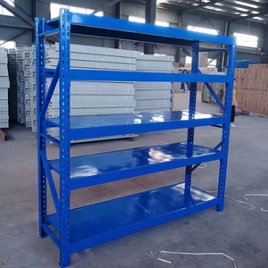 Étagères de garage robustes personnalisées, étagère de rangement à 4 niveaux, étagères empilables en métal sans boulons - Product Image 2