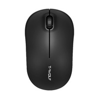 Souris sans fil T-WOLF Q4 de Mouse Factory pour ordinateurs portables, 2.4G, batterie, colorée, abordable pour un usage au bureau