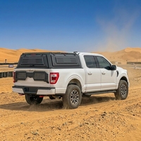 Extension de benne professionnelle en aluminium pour Ford Ranger Hilux Tacoma, séparateur de cargaison pliable 2-en-1 robuste pour hayon de pick-up