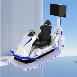 Simulation virtuelle de l'équipement VR d'amusement de réalité d'intérieur Offre Spéciale d'arcade conduisant le jeu de course automobile